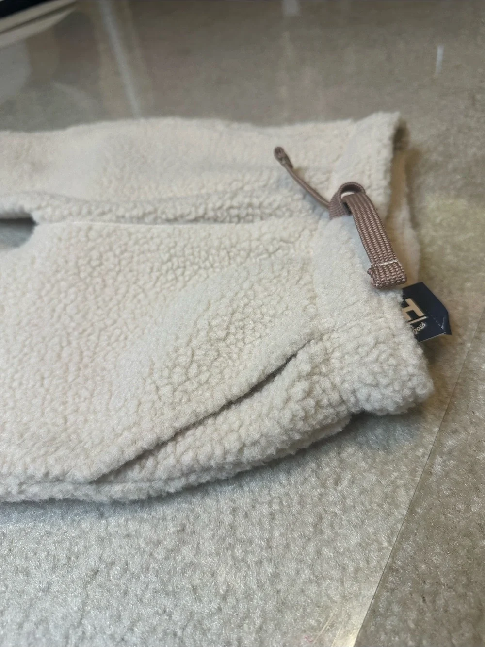 OSH KOSH B GOSH CREAM SHERPA FLEECE SWEATPANTS TODDLER 2T
